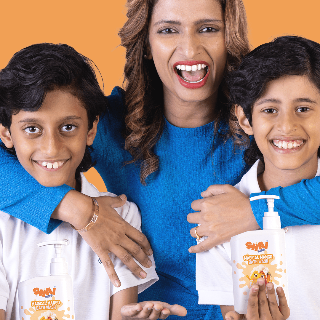 SHAI Kids Magical Mango Bath Wash – Gentle Sulphate & Paraben Free Cleanser for Kids - Shai Kids