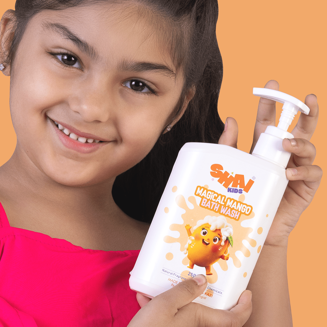 SHAI Kids Magical Mango Bath Wash – Gentle Sulphate & Paraben Free Cleanser for Kids - Shai Kids