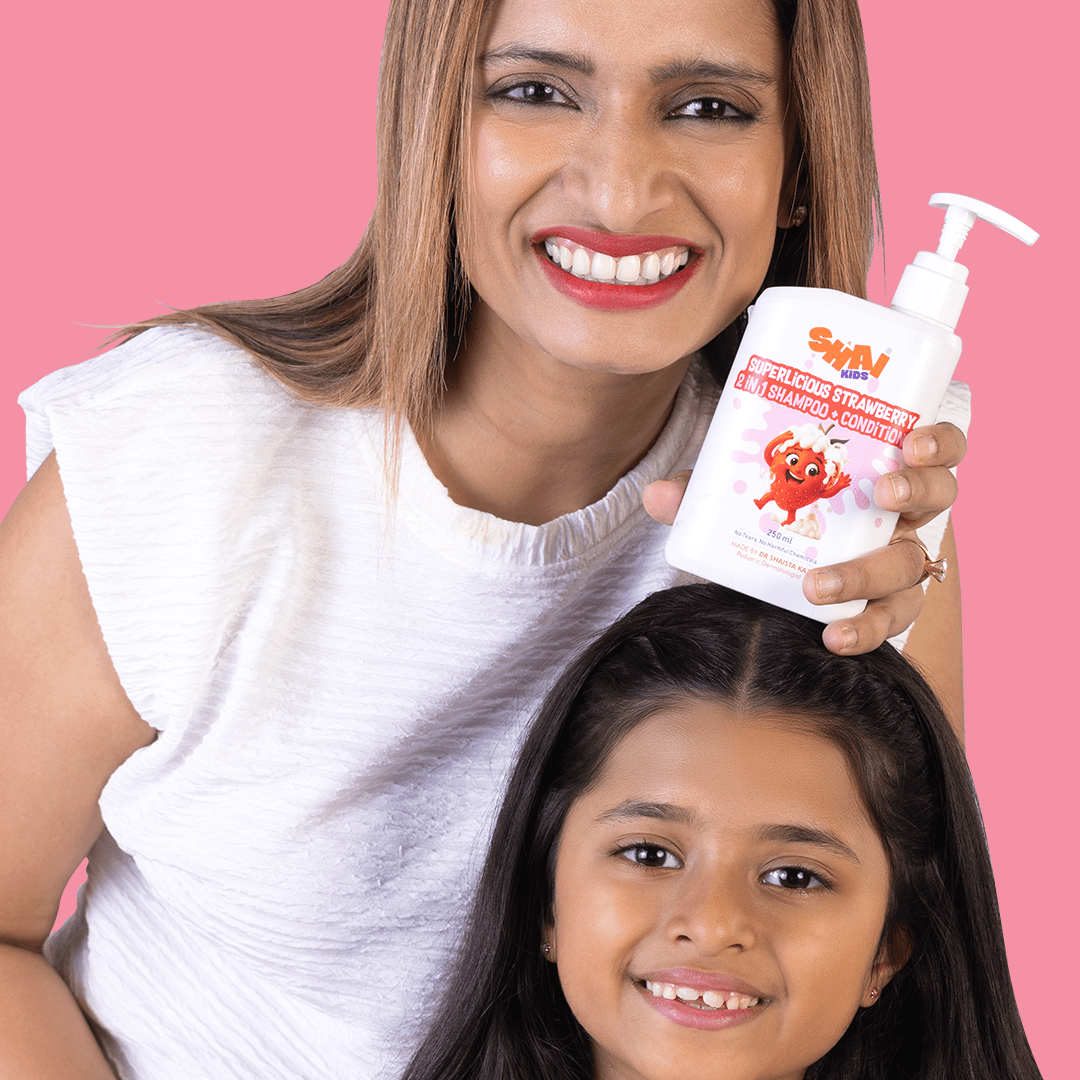 SHAI Kids Strawberry Shampoo – Natural 2-in-1 Shampoo & Conditioner for Kids - Shai Kids